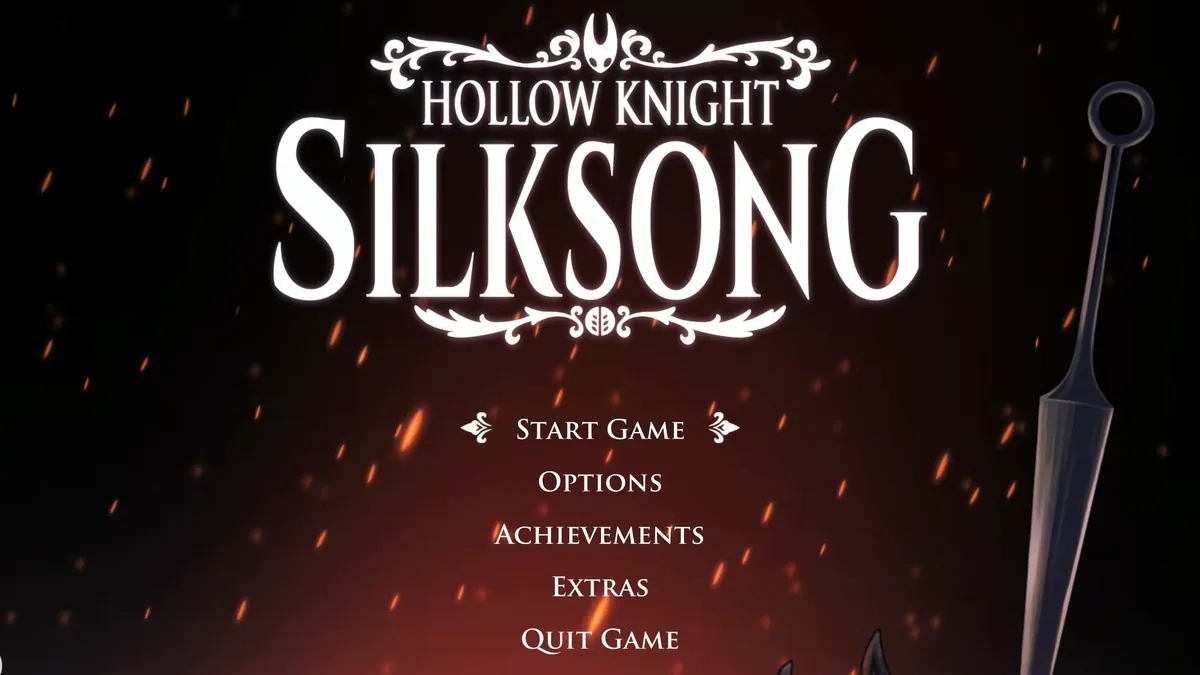 Cropped Silksong title-screen style image used as a story and setting visual for the comparison guide