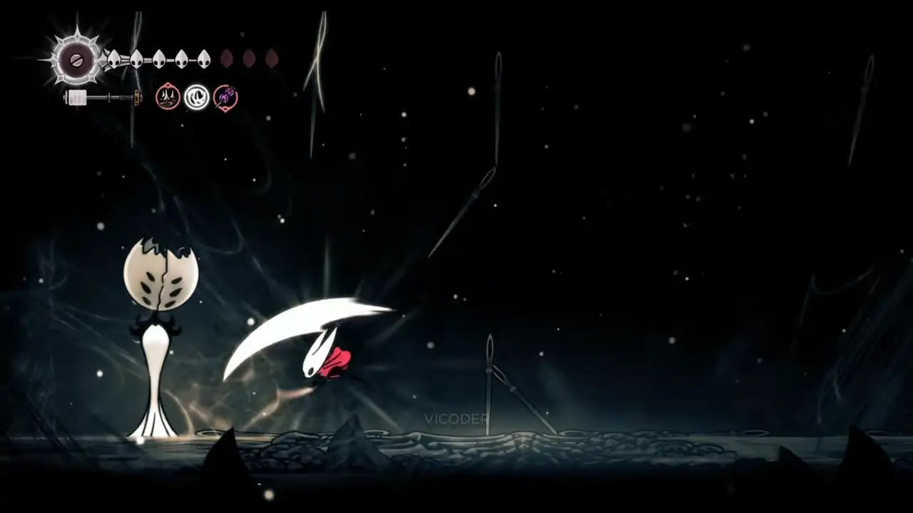 Hollow Knight Silksong APK Android - Exploring the Enclave Canonhall area with stunning architecture